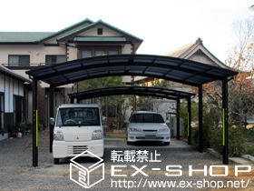 のカーポート プレシオスポート ワイド　積雪〜20cm対応 施工例