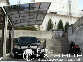 のカーポート カーブポートシグマIII 積雪〜20cm対応 施工例