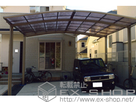 のカーポート カーブポートシグマIII ワイドタイプ 積雪〜30cm対応 施工例