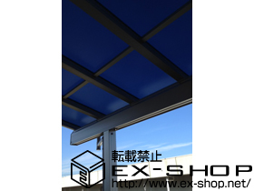 のバルコニー・ベランダ屋根 ヴェクターテラス F型 屋根タイプ 1,500N/? 施工例