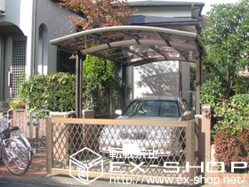 のカーポート カルエードシグマIII 積雪〜20cm対応 施工例