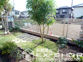 のフェンス・柵 プリレオR3型フェンス フリーポールタイプ 施工例