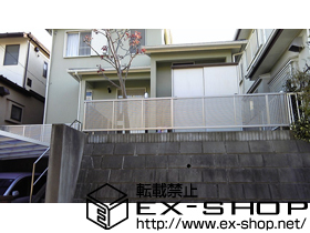 のフェンス・柵 シャレオR1型フェンス 施工例