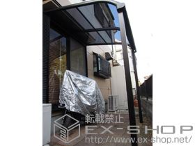 のテラス屋根 プレシオステラス R型 テラスタイプ 単体 積雪〜20cm対応 施工例