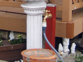 の立水栓・ガーデンシンク スプレ 施工例