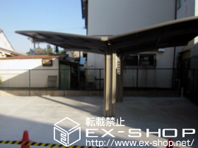 のカーポート カーブポートシグマIII Y合掌 積雪〜20cm対応 施工例