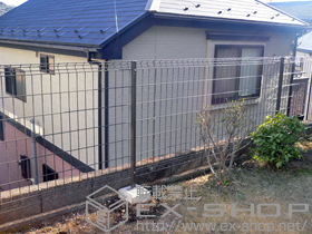 のフェンス・柵 ハイグリッドＵＦ8型フェンス 施工例