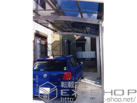 のカーポート プレシオスポート 積雪〜20?対応 施工例