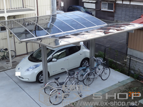 のカーポート レイナポート Y合掌 積雪〜20ｃｍ対応 施工例