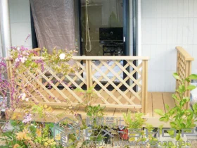 LIXIL ���N�V��(�g�X�e��)�̃E�b�h�f�b�L ���R�X�e�[�W�h�h+�f�b�L�t�F���X �{�H��