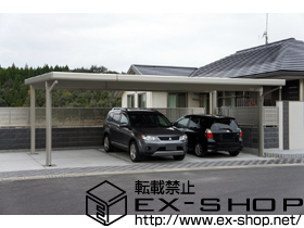 のカーポート レオンポートneo 3台用　積雪〜50cm対応 施工例