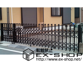 のカーゲート トリップゲート イノーバP ペットガード型 ノンレール 両開き親子 施工例