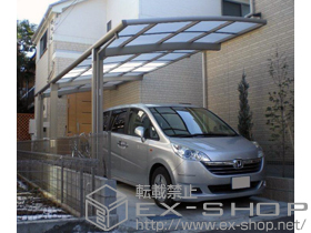 のカーポート カーブポートシグマIII 延長 積雪〜20cm対応 施工例