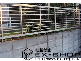 のフェンス・柵 プリレオR1型フェンス 施工例