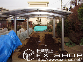 のカーポート カルエードシグマIII 積雪〜20cm対応 施工例