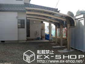 のカーポート テールポートシグマIII 1500　積雪〜50cm対応 施工例