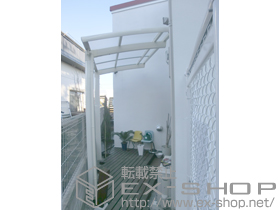 のサイクルポート・駐輪場 カーブパークシグマIII オープンタイプ 積雪〜20cm対応 施工例