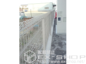 のサイクルポート・駐輪場 カーブパークシグマIII オープンタイプ 積雪〜30cm対応 施工例