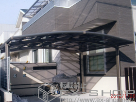 のカーポート カーブポートシグマIII ワイド　積雪〜20cm対応 施工例