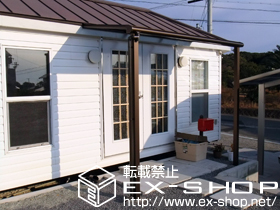 のテラス屋根 ヴェクターテラス F型 テラスタイプ 単体 積雪〜20cm対応 施工例