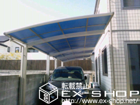 のカーポート プレシオスポート 縦連棟 積雪〜20cm対応 施工例