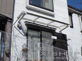 のテラス屋根 ヴェクターテラス F型 単体 ルーフタイプ 積雪〜20cm対応 施工例