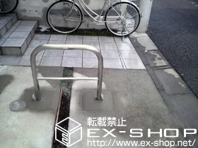 のカーゲート スペースガード D48型 ステンレス 施工例