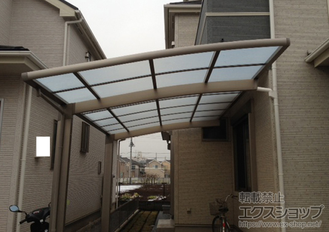 のカーポート カーブポートシグマIII 積雪〜30cm対応 施工例