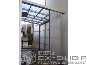 のストックヤード ナーラテラス 袖付タイプ 積雪〜20cm対応 施工例