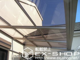 のバルコニー・ベランダ屋根 ライザーテラス?F型　単体　屋根タイプ　 施工例