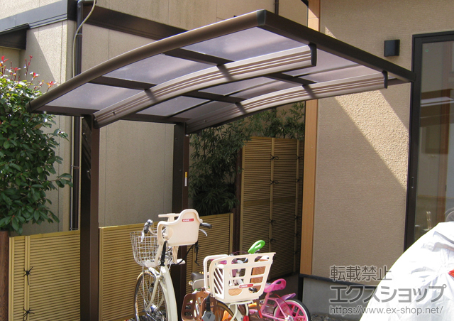 のサイクルポート・駐輪場 レイナポート ミニ 積雪〜20cm対応 施工例