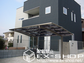 のカーポート カーブポートシグマ? 積雪〜20cm対応 施工例