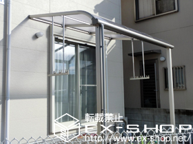 のテラス屋根 ヴェクター R型 テラスタイプ 単体 積雪〜20cm対応 施工例