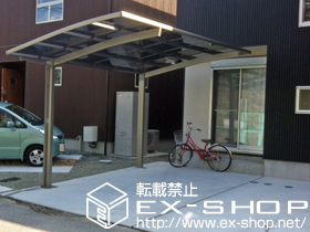 のカーポート カーブポートシグマIII 積雪〜20cm対応 施工例