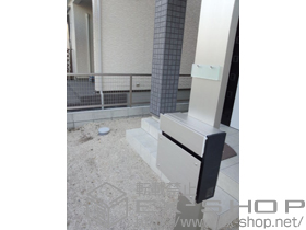 の機能門柱・ポスト シンプルモダン機能門柱1型 独立仕様 施工例