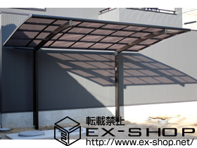 のカーポート カーブポートシグマIII 積雪〜20cm対応 施工例