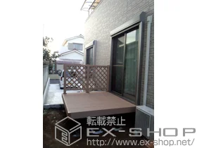 ��ʌ������s��YKKAP�̃E�b�h�f�b�L ���E�b�h�f�b�L200 �P�́{���E�b�h�f�b�L�t�F���X2�^�����`�X�i�q�� �{�H��