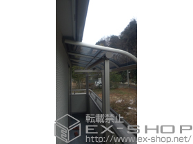 のバルコニー・ベランダ屋根 プレシオステラス　積雪〜20cm対応 施工例