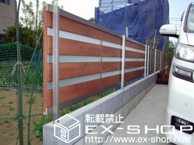 のフェンス・柵 ライフモダンII YP型フェンス 施工例