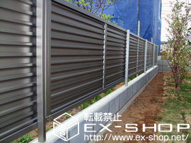 のフェンス・柵 プリレオR9型フェンス 施工例