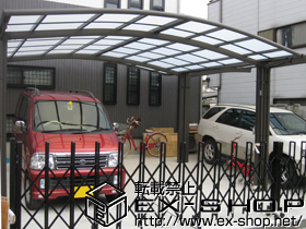 のカーポート カーブポートシグマIII ワイドタイプ　積雪〜20cm対応 施工例