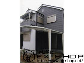 のカーポート カーブポートシグマIII 積雪〜20cm対応 施工例