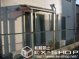 のテラス屋根 ヴェクターテラス R型 テラスタイプ 単体 積雪〜20cm対応 施工例