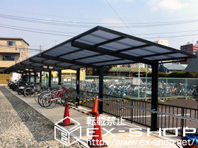 のカーポート サーフポートIII　単体用　積雪〜20cm対応 施工例