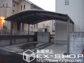 のカーポート カーブポートシグマIII M合掌 積雪〜20cm対応 施工例