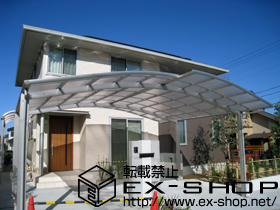 のカーポート レイナツインポート 積雪〜20cm対応 施工例