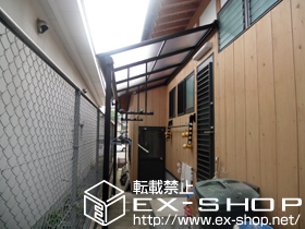 のテラス屋根 ヴェクターテラス F型 テラスタイプ 単体 積雪〜20cm対応 施工例