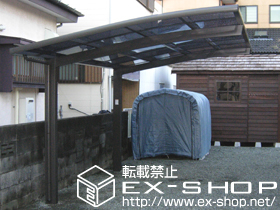 のカーポート カーブポートシグマ?　積雪〜20cm対応 施工例