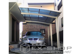 のカーポート レイナポート 延長タイプ　積雪〜20cm対応 施工例