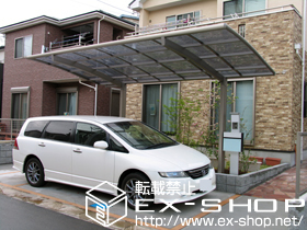 のカーポート カーブポートシグマIII 積雪〜20cm対応 施工例